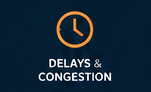 Delays and congestion